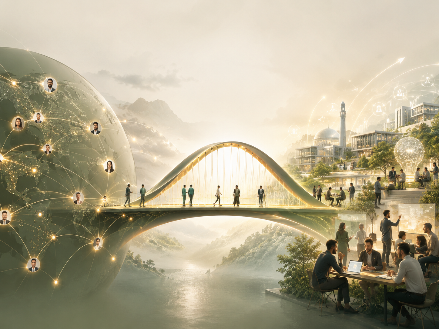 Rabwah2045 building a bridge between global network and local future